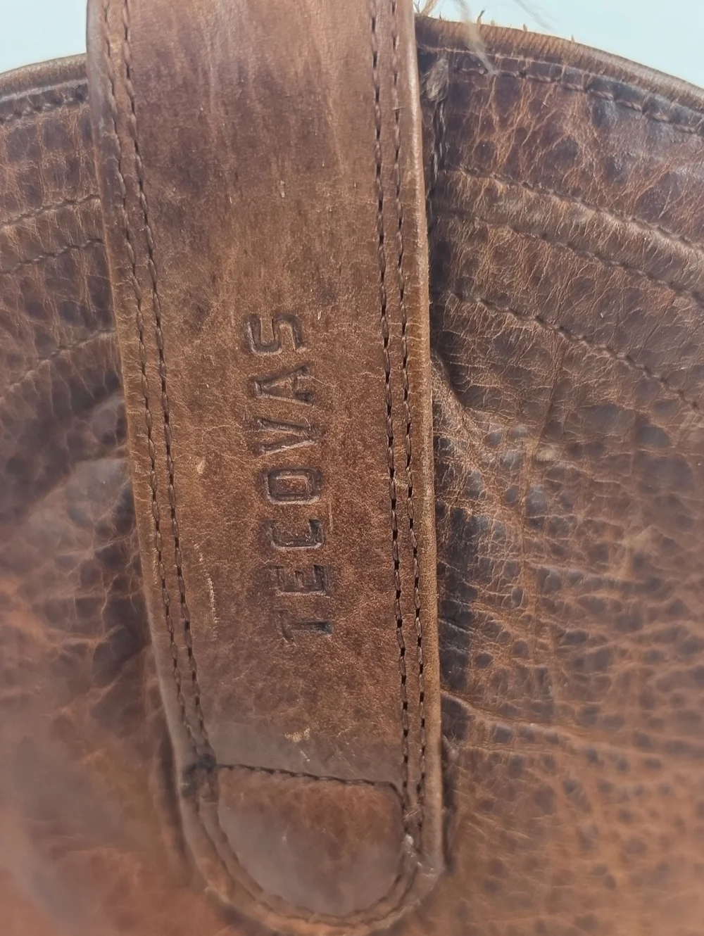 Tecovas The Stockton Ranch Roper Brown Leather Men's Boot Size 10.5